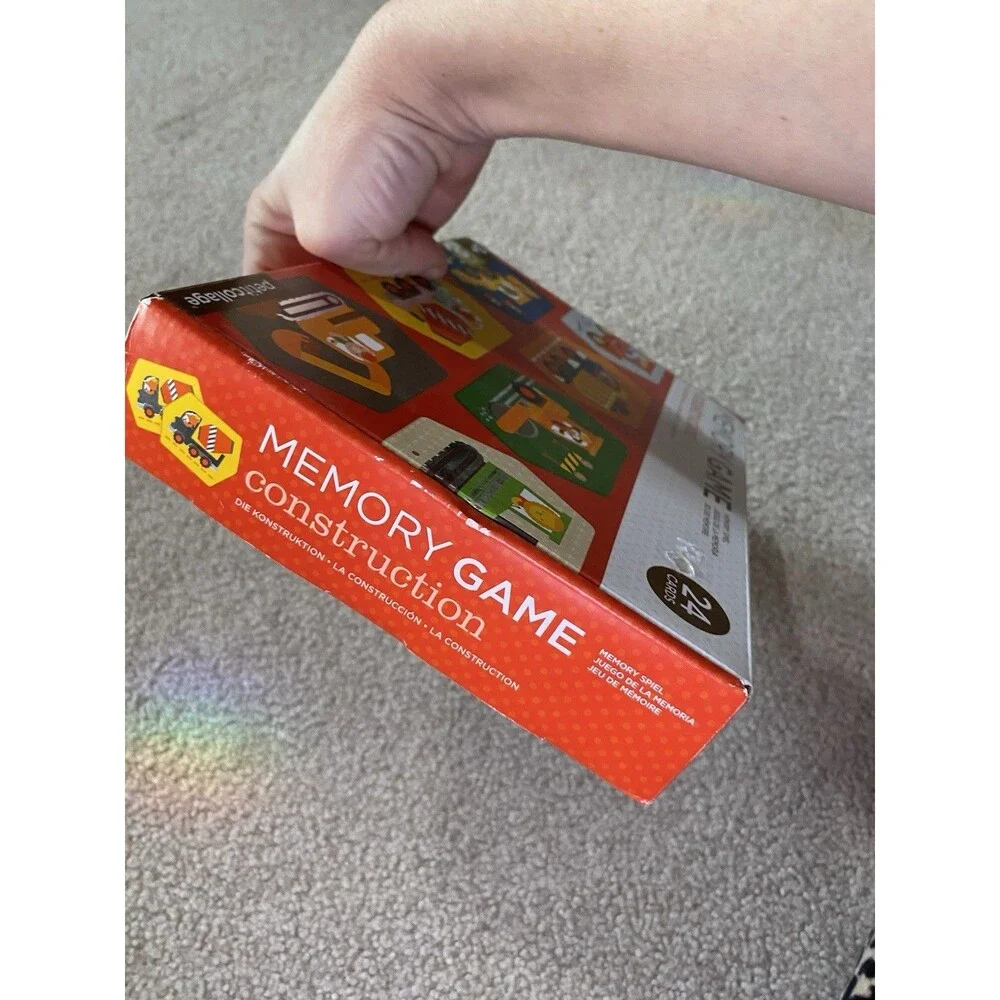 Petit Collage Construction Memory Game 24 Cards Ages 3+